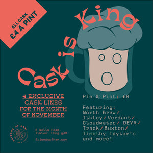 Cask is King this November!