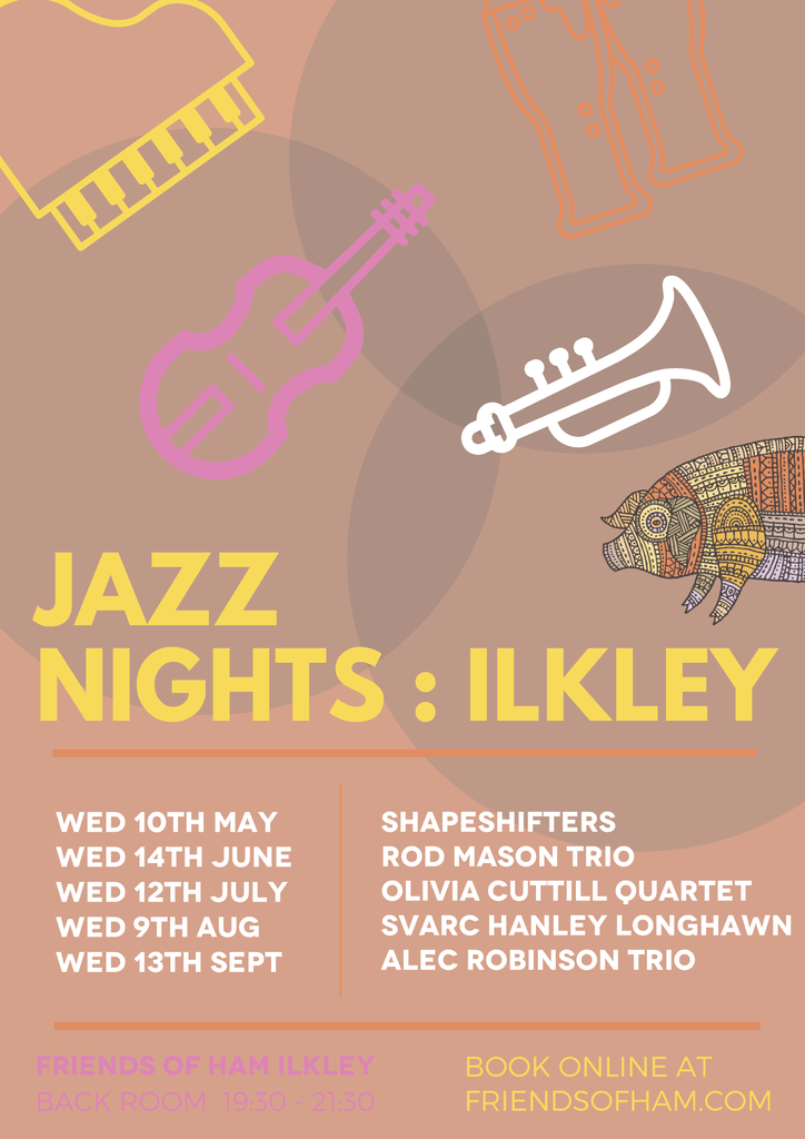Ilkley Jazz Nights - New Dates Announced