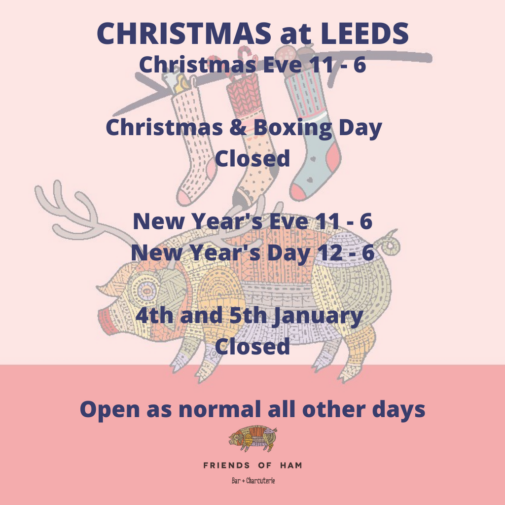 Our Festive Opening Hours in Leeds Christmas and New Year 2021