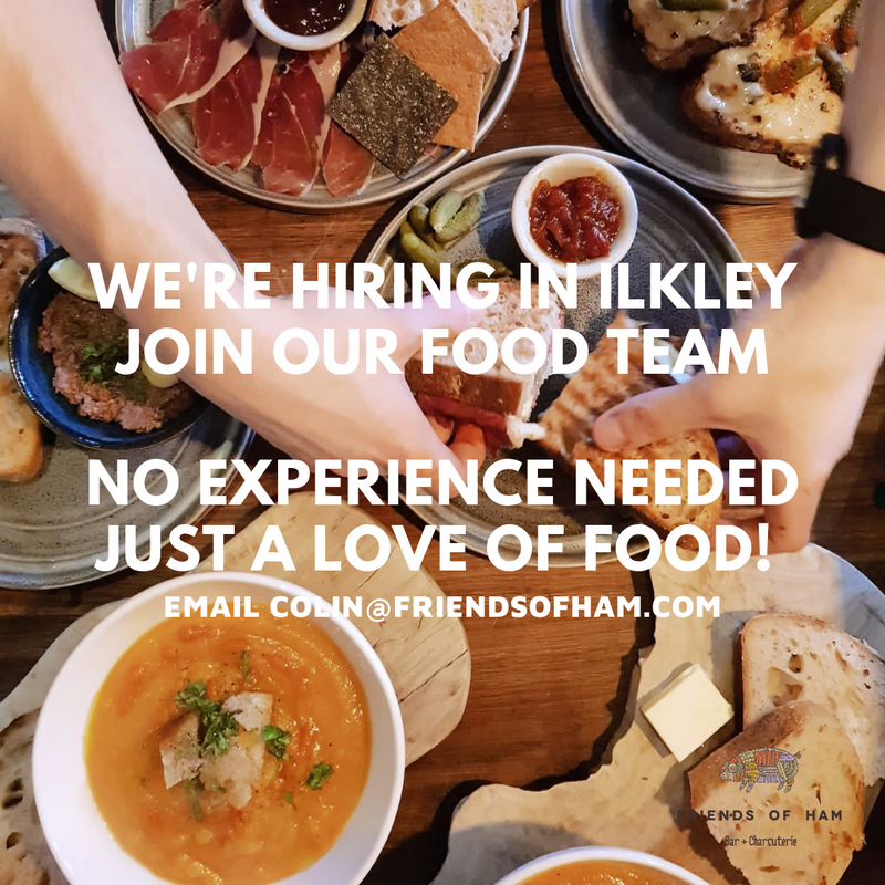 friends of ham ilkley hiring kitchen staff