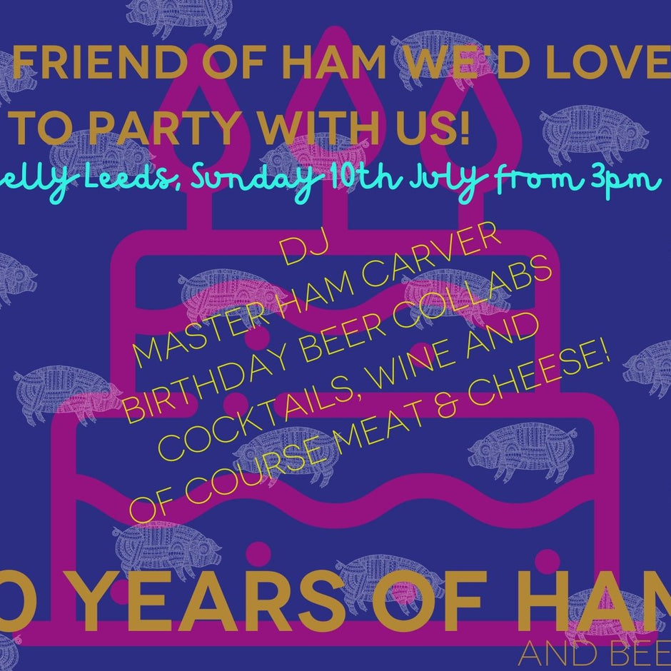 friends of ham 10 year anniversary party sunday 10th july leeds