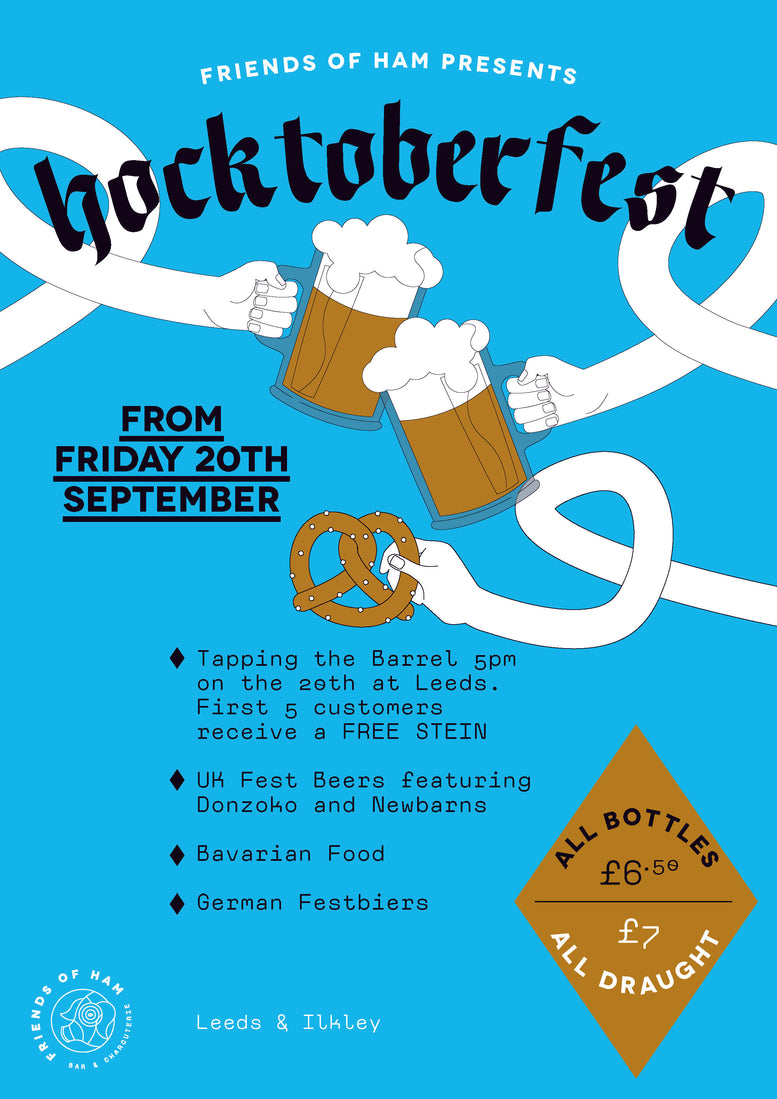 hocktoberfest 2024 at friends of ham from 20th september